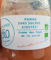 Pommes sans sucres ajoutés