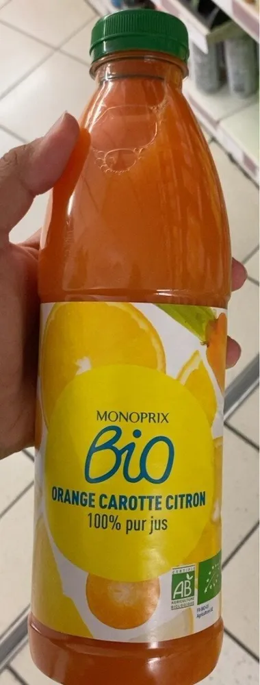 Orange carroyte citron