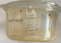 Salade betterave avocat