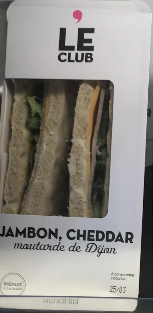 Club jambon cheddar