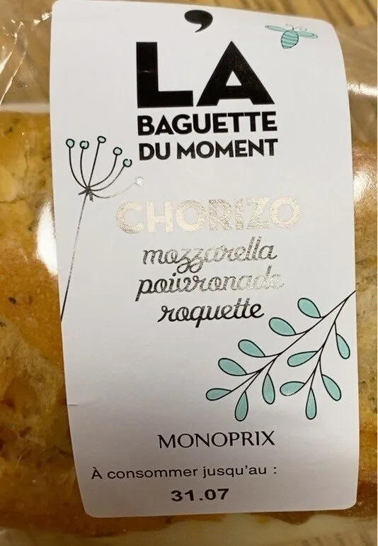 la baguette du moment chorizo