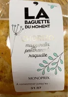 la baguette du moment chorizo