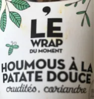 Wrap houmous à la patate douce