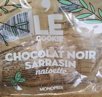 Le Cookie - Chocolat noir sarrasin noisette