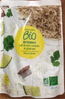 Riz basmati lait de coco, coriandre et citron vert