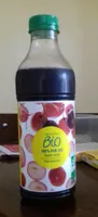 100% pur jus de raisin rouge bio