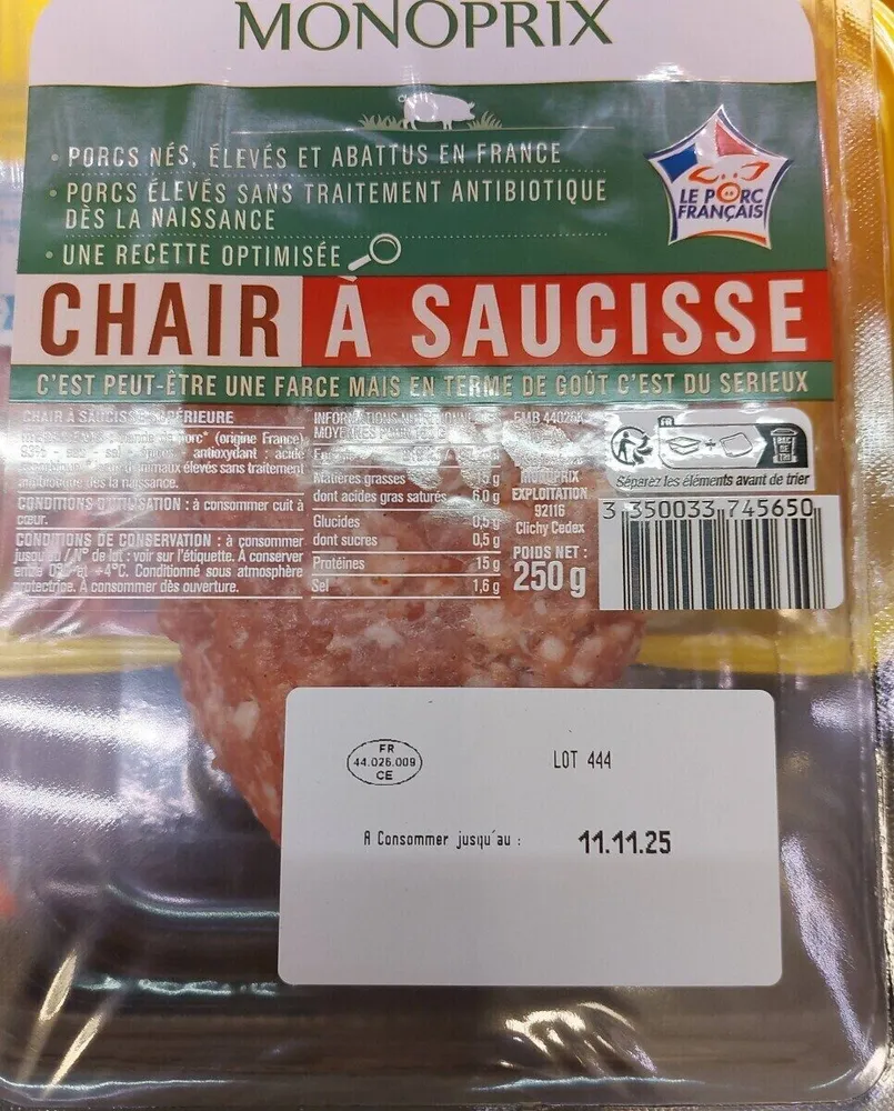 Chair à saucisse
