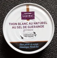 Thon blanc au naturel au sel de Guérande