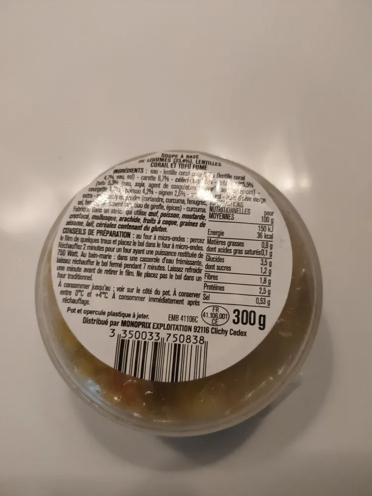 la collab légumes tofu fumé