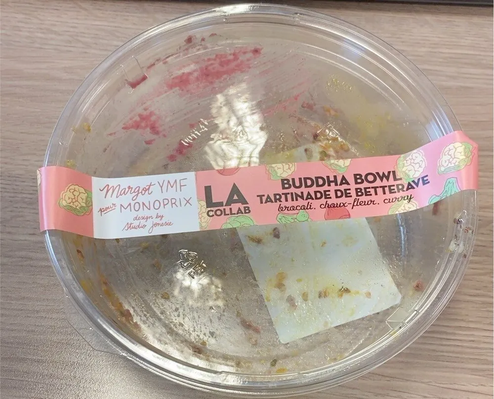 Buddha bowl tartinade de betterave
