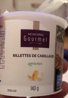 Rillette de cabillaud aux agrumes