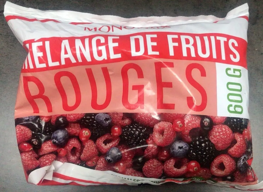 Melange de fruits rouges