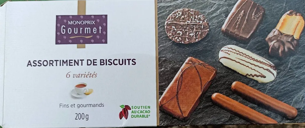 Assortiments de biscuits