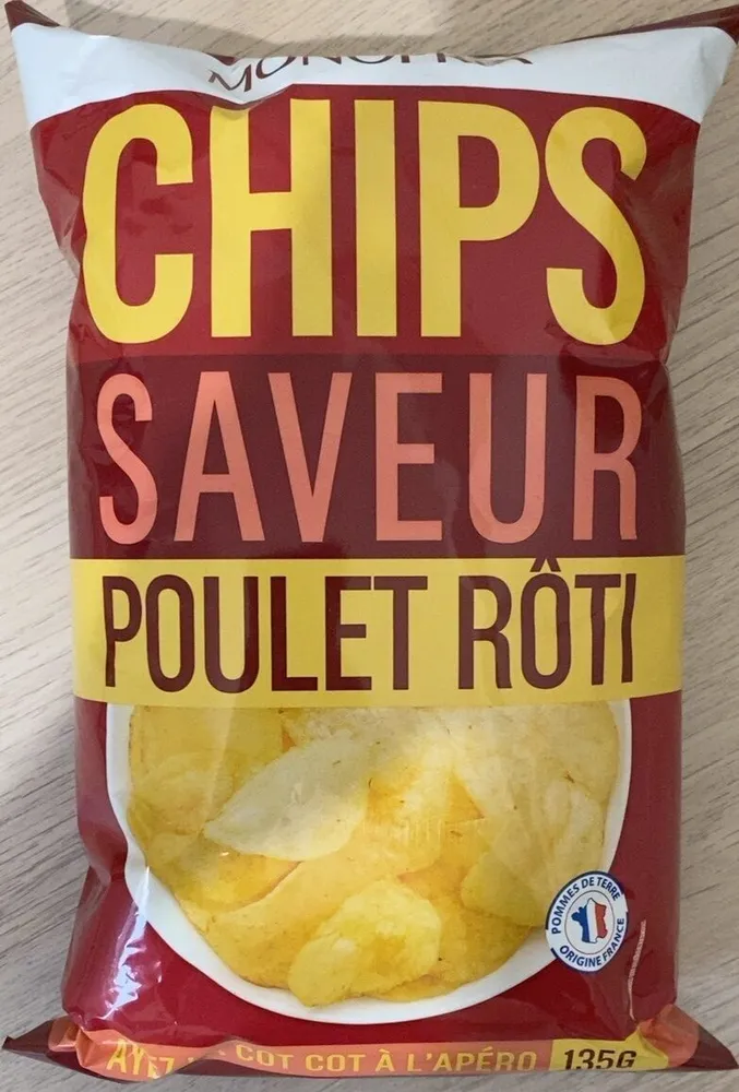 Chips Saveur Poulet Rôti