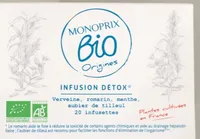 MONOPRIX BIO Origines - INFUSION DETOX