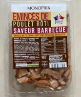 Émincés de poulet rôti saveur barbecue