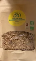 Chocolat noir et amandes caramélisées Monoprix Bio