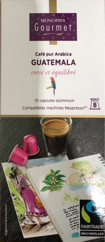 Café pur Arabica GUATEMALA