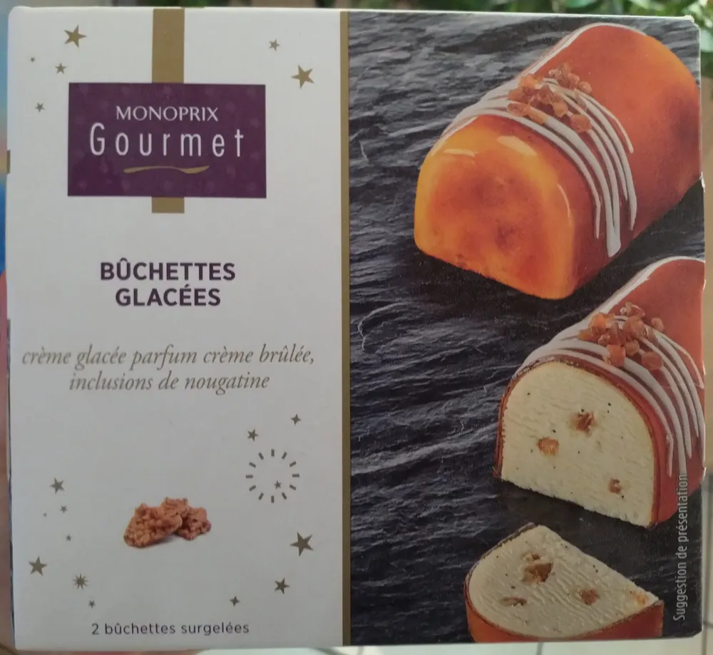 Buchettes glacées