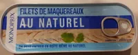 Filets de maquereaux au naturel