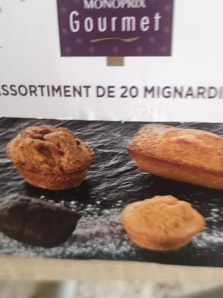 Assortiment de 20 mignardises