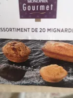Assortiment de 20 mignardises