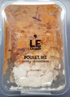 Poulet, Riz / curry massaman