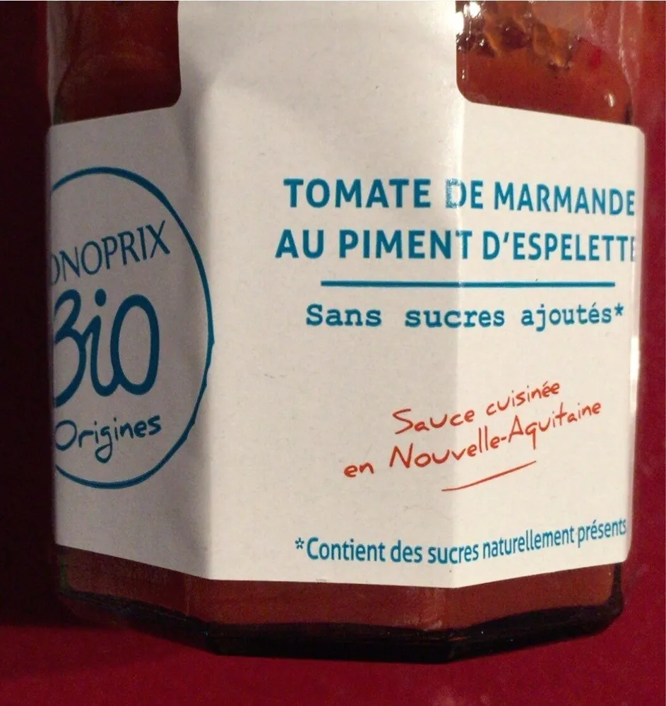 Tomate de Marmande au piment d’Espelette