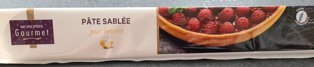 Pâte sablée