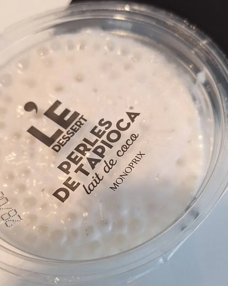 Perles de tapioca