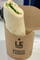 Le wrap poulet cesar