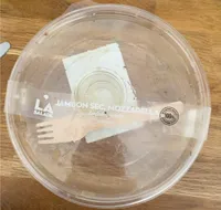 La Salade Jambon sec Mozarella farfalle basilic