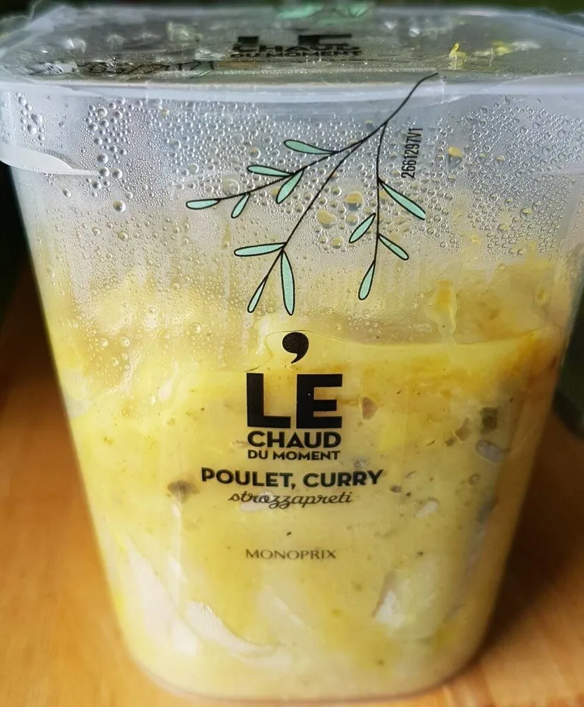 Pâtes poulet curry