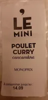 LE MINI Poulet Curry