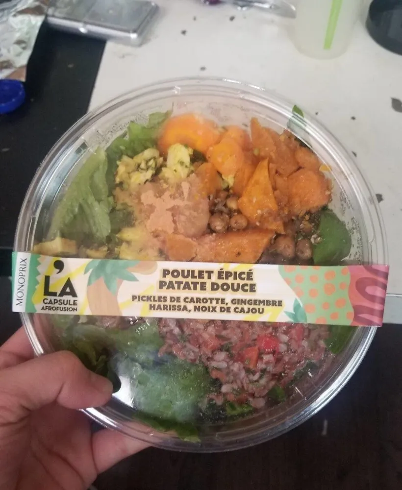 POULET ÉPICÉ PATATE DOUCE