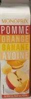 Pomme orange banane avoine