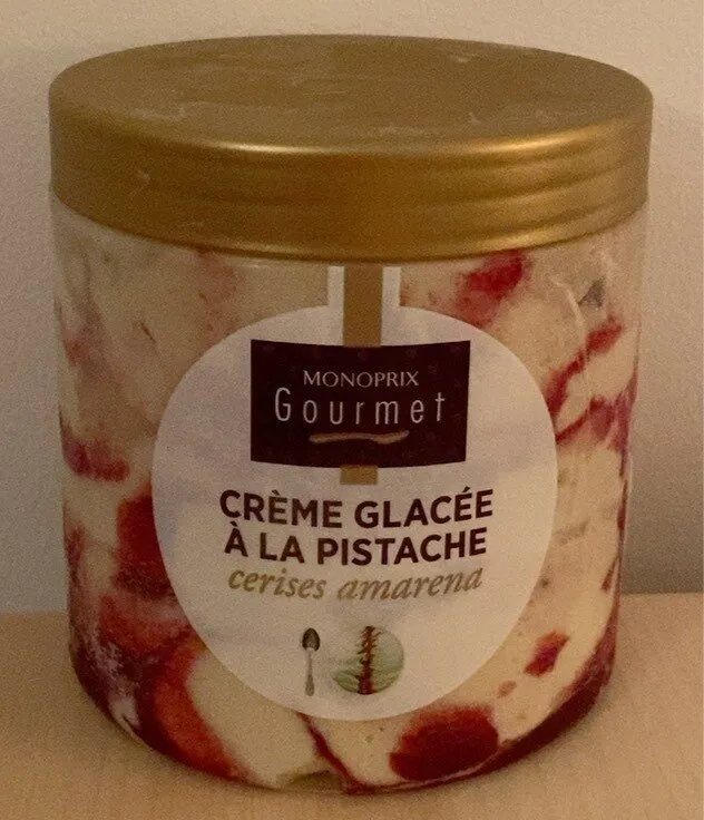 Crème glacée à la pistache