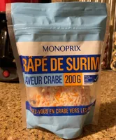 Râpé de surimi