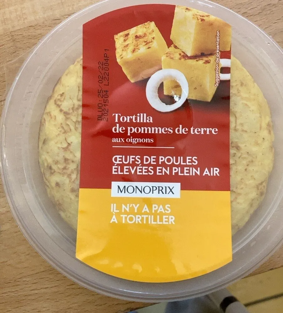 Tortilla de pommes de terre
