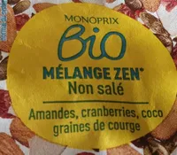 Monoprix mélange zen non salé