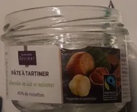 Pâte à tartiner Monopris Chocolat au lait et noisettes