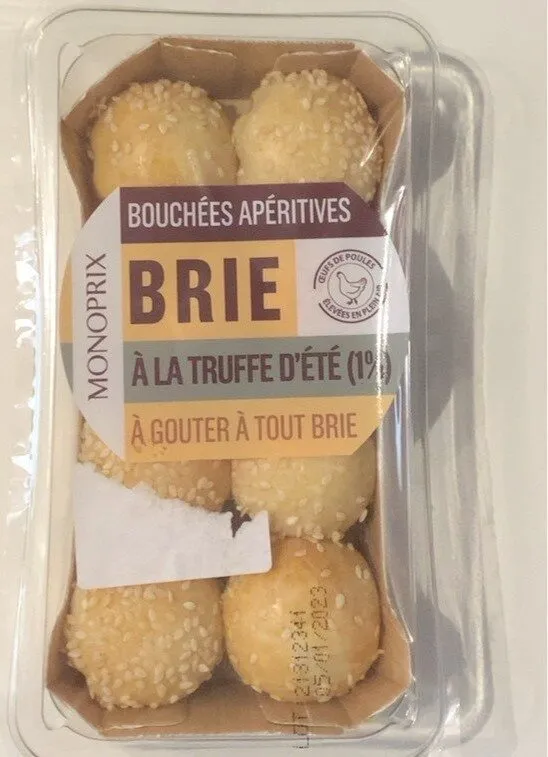 Bouchees aperitives à la truffe d’ete