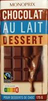 Chocolat au lait Dessert