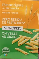 Penne rigate au blé complet