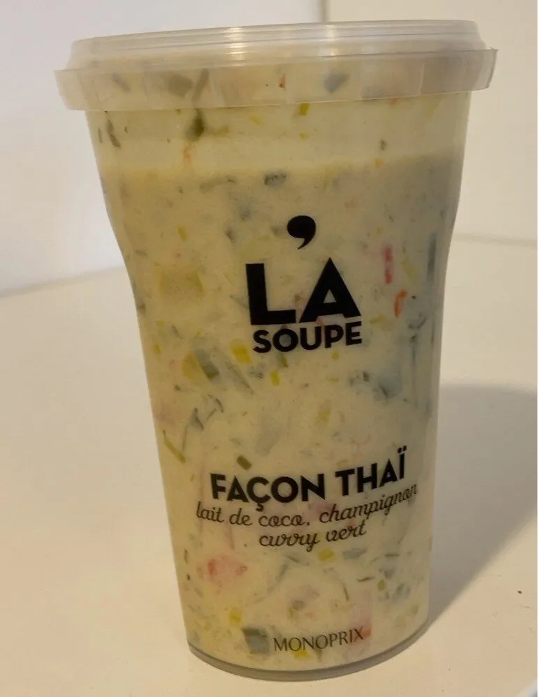 La soupe façon Thaï