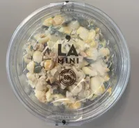 Salade de pâte, potiron, graine de courge et noix de cajou