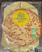 6 crêpes moelleuses au lait entier et sucre de canne