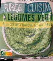 Puree 4 legumes vert à la creme fraiche et au beurre