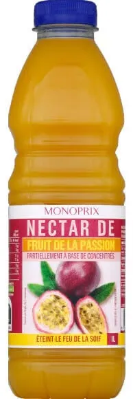 Nectar de fruit de la passion