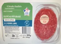 4 steaks haches